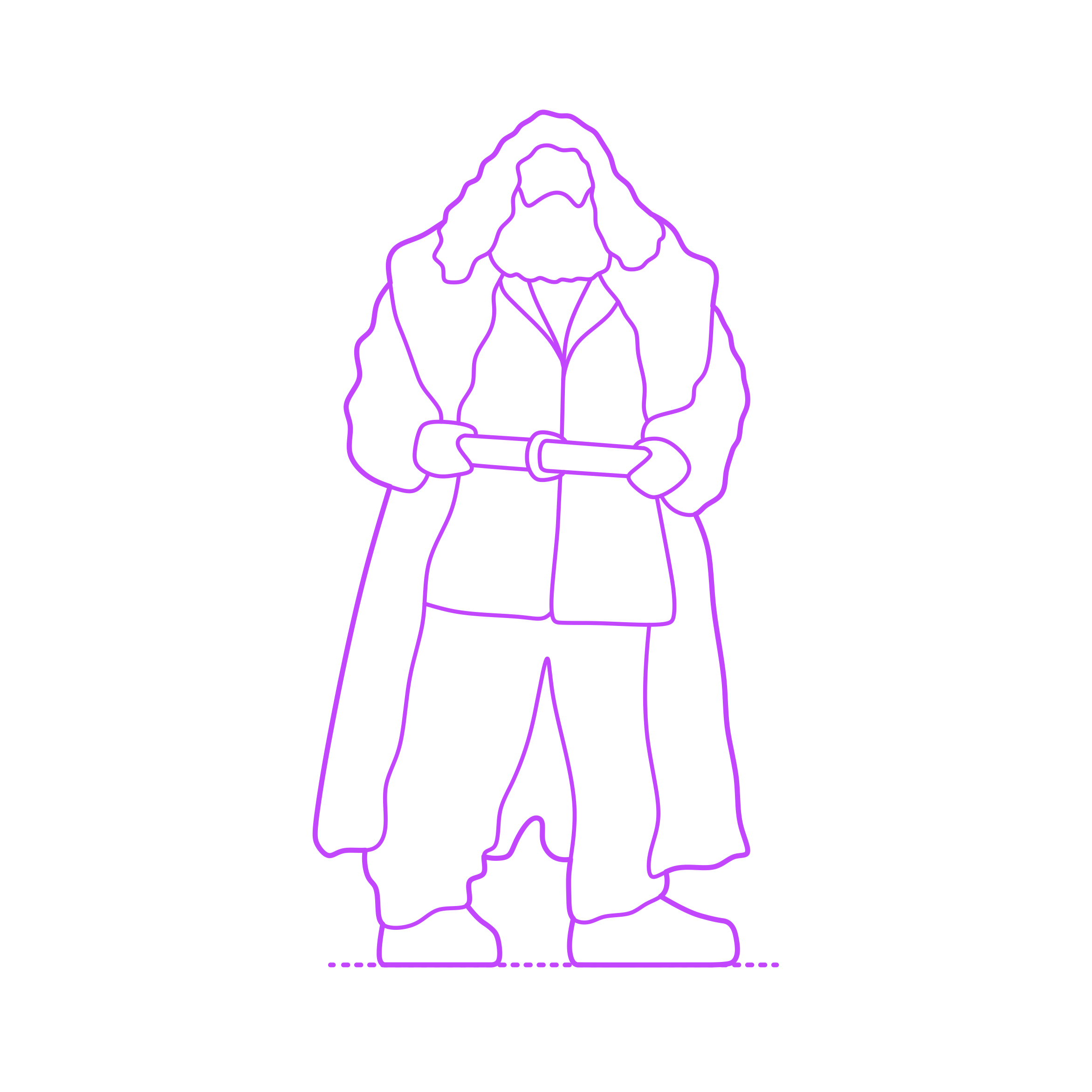 Pop Culture Harry Potter Rubeus Hagrid Monoline Svg Vector Free Vectors